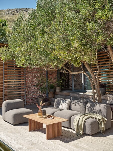 Loungemodul TANE mitt mörk sand