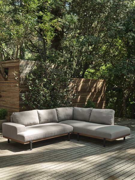 Loungesofa ELLEKILDE 5 pers. all-weather taupe