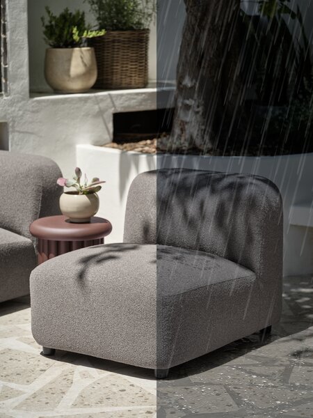 Lounge modul TANE centralni tamni pesak