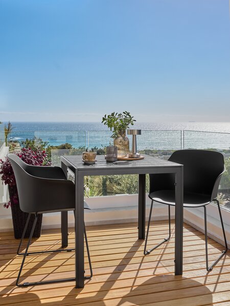 Krzesło ogrodowe SANDVED czarny