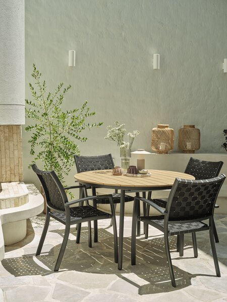 Kerti asztal AKTIVEN ÁTM118xH118/168 cm natúr