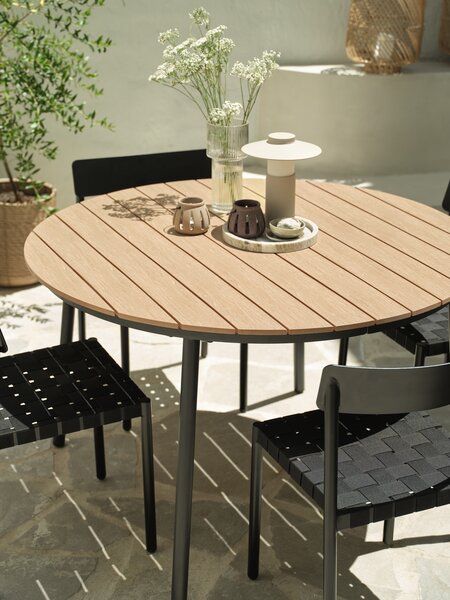 Kerti asztal AKTIVEN ÁTM118xH118/168 cm natúr