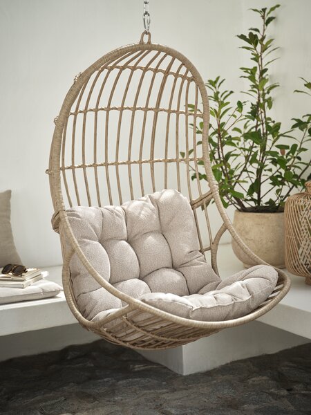 Hanging chair BROMS W72xH110xD70 Natural