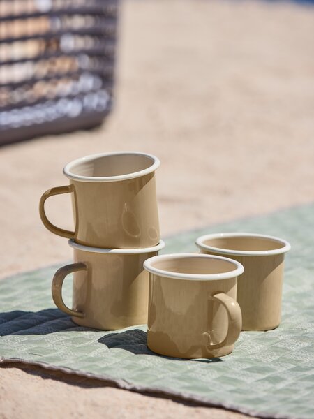 Drinking cup LAPPSPOVE 350 ml pale khaki