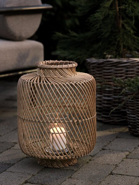 Lanterne REGNBUE Ø32xH43cm natur