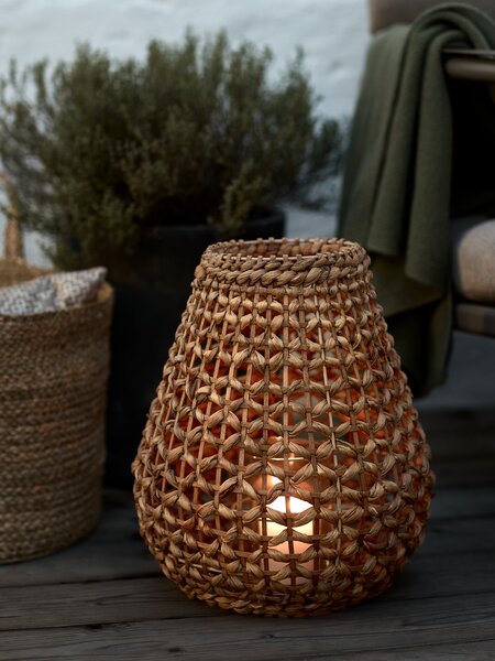 Lanterna ROVTERNE Ø32xH38 cm marrone