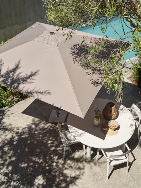 Marktschirm NAMDAL B280xL280 sand dunkel