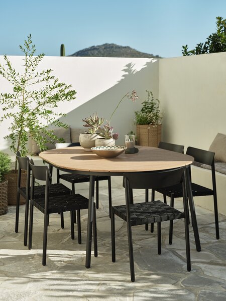 Стілець садовий HAGLEBU чорний