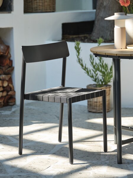 Стілець садовий HAGLEBU чорний