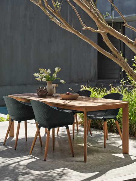 Bahçe masası UVDAL G95xU223 sert ahşap