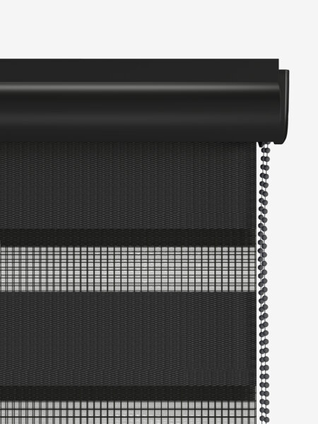 Rullegardin Duo ALSTEN 60x180cm m/kassetter sort