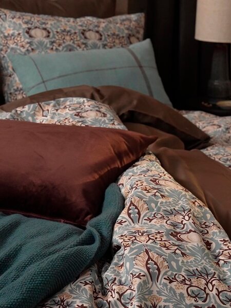 Bettwäsche LOVIS 135x200 petrol