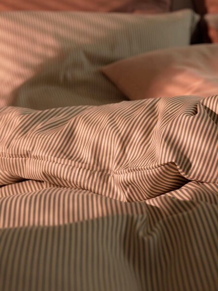 Set satenske posteljine LILLY 140x200 plava