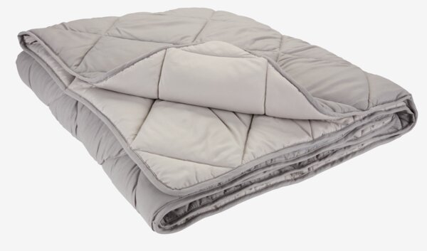 Synthetisch dekbed 200x220 STETINDEN zomer grijs