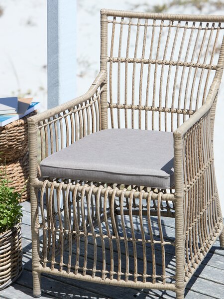 Μαξιλάρι γ/κάθισμα καρέκλας UDSIGTEN σκούρο άμμου