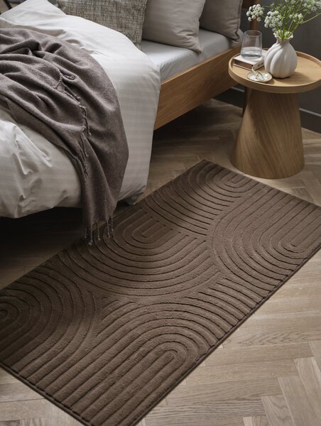 Teppe STRANDRISP 70x140 brun