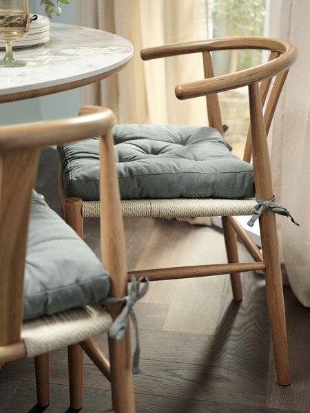 Seat pad HVITLYNG 40x40x4 dark green