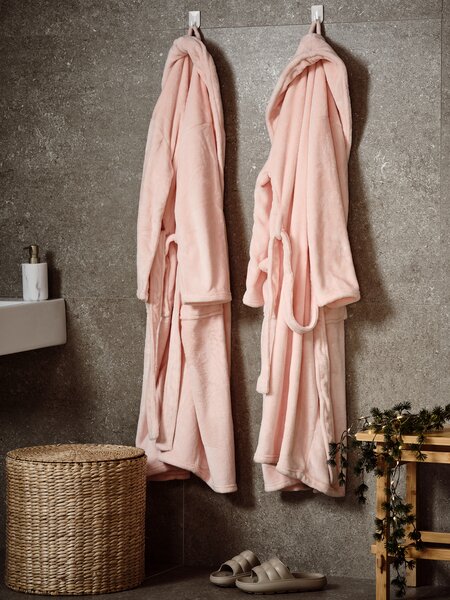 Халат LERUM S/M розов