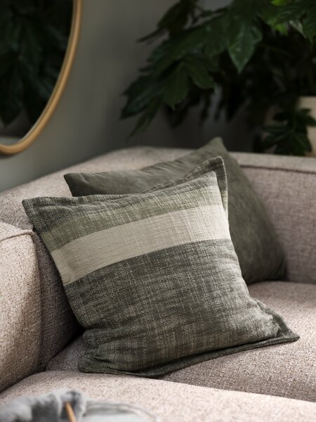 Fodera cuscino KUBJELLE 40x40 cm verde scuro