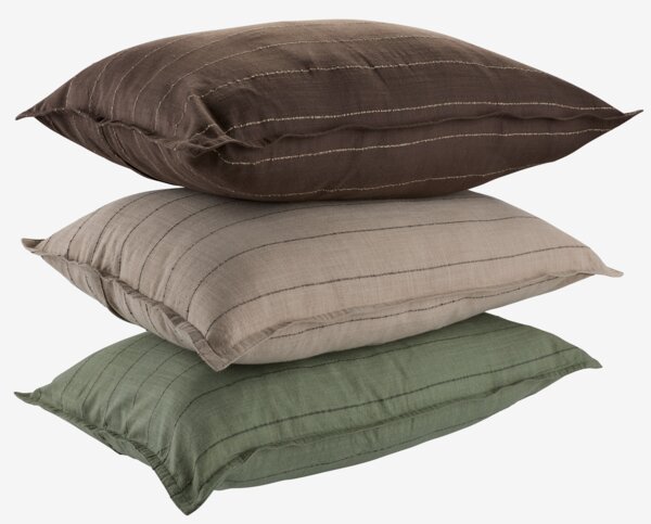 Fodera cuscino POPPEL 40x60 cm color sabbia/marrone