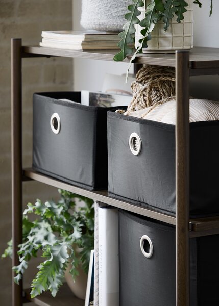 Mand FRANS B32xL27xH20 cm zwart