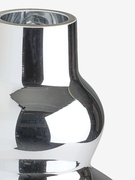 Vaza CHRISTOFFER Ø13xV17cm hrom