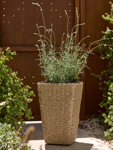 Macetero KUBB A30xL30xA50 natural