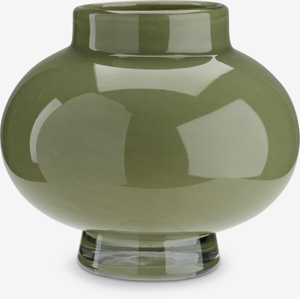 Vaas ULRIK Ø20xH17cm groen