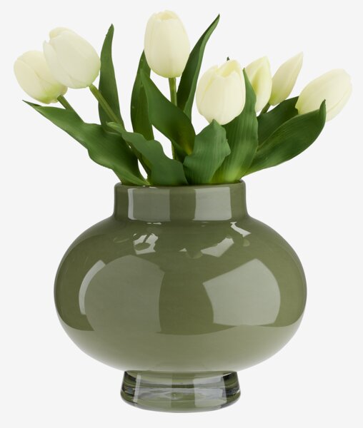 Vaas ULRIK Ø20xH17cm groen