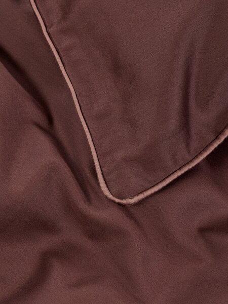 Satin-Bettwäsche SANNA 135x200 aubergine