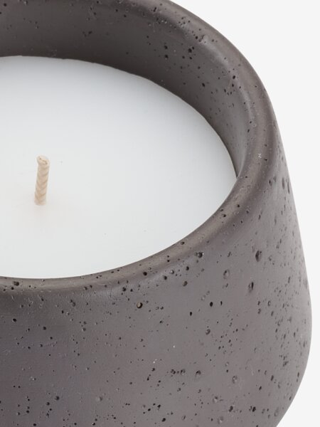 Lys EDGAR Ø11xH6cm grå