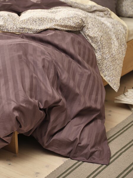 Påslakanset NELL Satin 150x210 dimlila