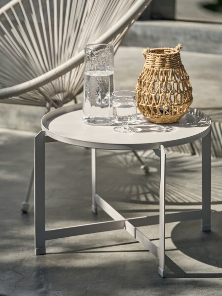 Lampa na batérie BREMSE Ø18xV22 cm prírodná