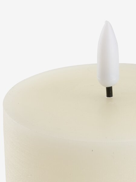 LED-kubbelys DANTE Ø8xH10cm offwhite