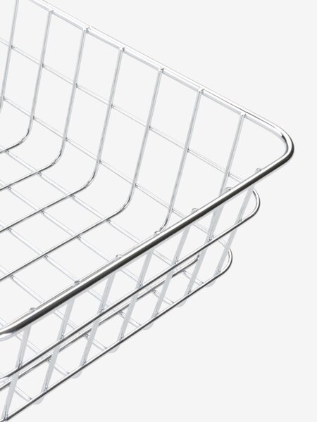 Stapelbar korg LJUNGA B18×L26×H8 cm