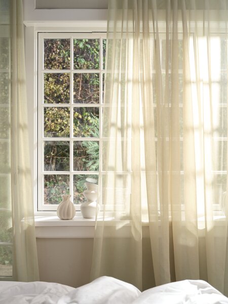 Záclona GOLTA 1x140x245 svetlá kaki