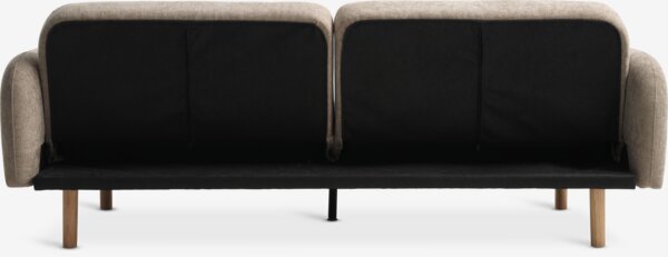 Sovesofa BALKA 3-seter sand stoff