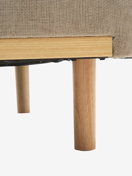 Sovesofa BALKA 3-seter sand stoff