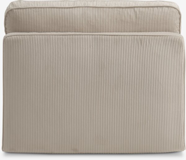 Bäddsoffmodul SJELLE mitt beige tyg
