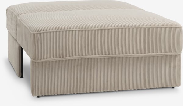 Bäddsoffmodul SJELLE mitt beige tyg