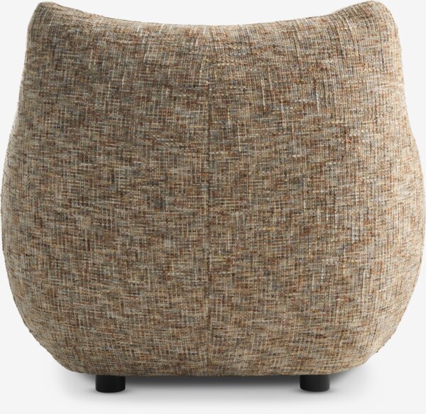 Armchair TRANEBJERG sand multi fabric
