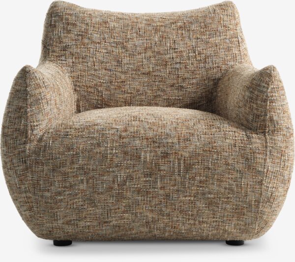 Armchair TRANEBJERG sand multi fabric