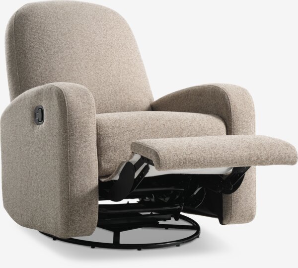 Positionsstol BREDBJERG beige tyg