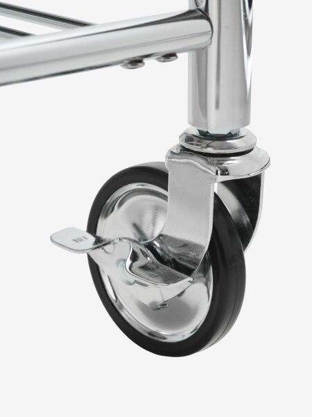 Sofabord SNEJBJERG 61x80 glass/krom