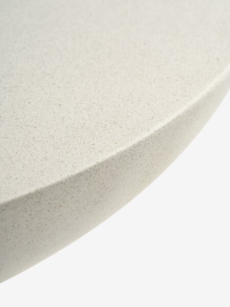 Soffbord LYDUM Ø80 beige fibercement