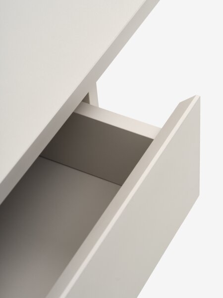 Skrivebord LIMFJORDEN 60x140 1 dør 4 skuffer beige