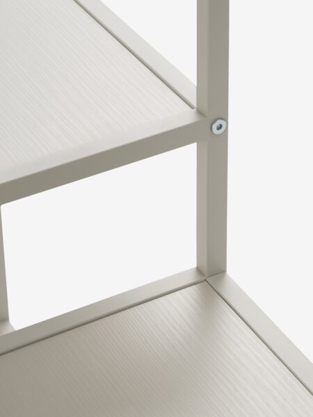 Reol TRAPPEDAL 7 hyller beige