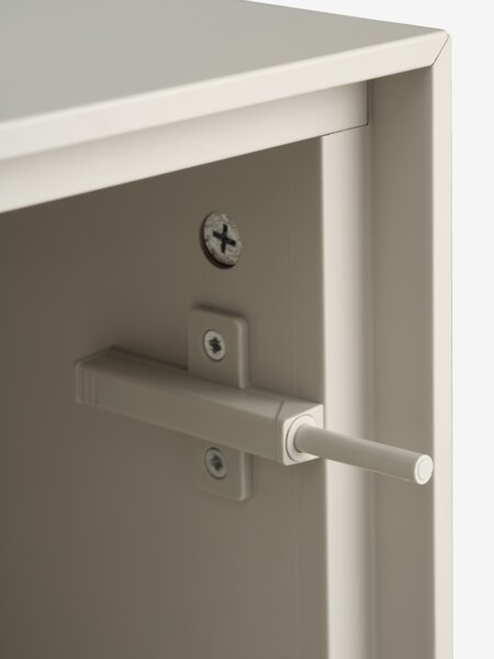 Reolsystemmodul GEDSTED skap beige