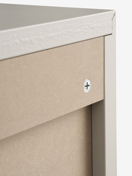Reolsystemmodul GEDSTED skap beige