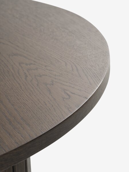 LYNGVIG L180/260 mörk ek + 4 JONSTRUP beige/mörk ek